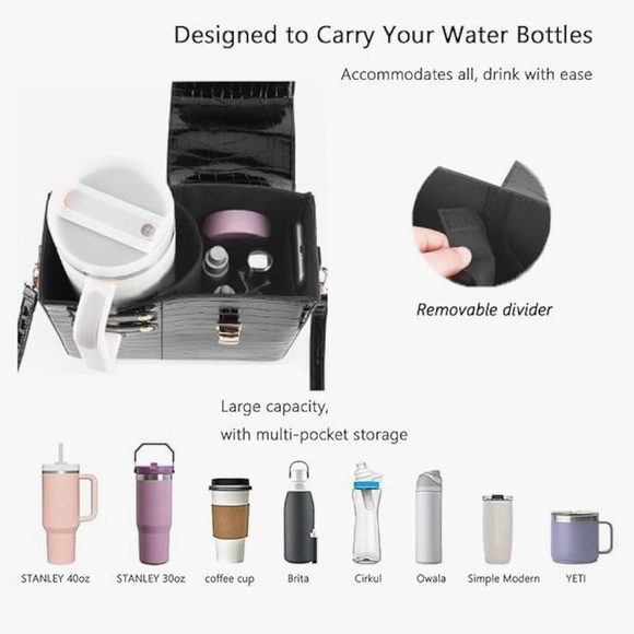 Black Stanley Purse - Picture 3 of 5